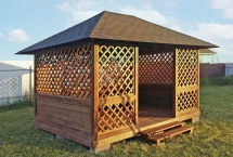 Прямоугольная беседка ШАТЕР Прямоугольная беседка ШАТЕР