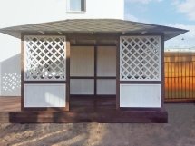 Прямоугольная беседка ШАТЕР Прямоугольная беседка ШАТЕР