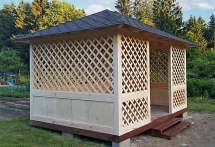 Прямоугольная беседка ШАТЕР Прямоугольная беседка ШАТЕР