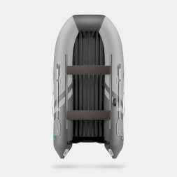 GLADIATOR E 300 SL AIR SPORT Светло-темносерый моторная лодка ПВХ, фото 3