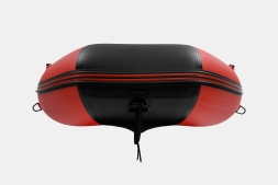 Gladiator B 370 AL LIGHT Красно-черный моторная лодка ПВХ Алюминиевый пайол, фото 7