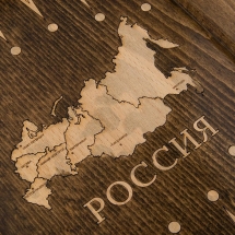 Нарды резные "Россия" с бронзой, Mirzoyan