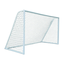 Сетка футбол Д-2,2мм, яч.100x100, цв.белый-зеленый. Размер 2.5x7.5x2.0м. ПП Сетка футбол Д-2,2мм, яч.100x100, цв.белый-зеленый. Размер 2.5x7.5x2.0м. ПП