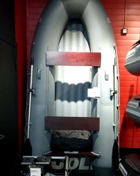 Моторная лодка ПВХ GOLFSTREAM MF 300 НДНД Серый, фото 3