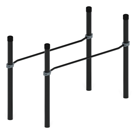 Воркаут ЛОВ 108 серый ВТ 102.04-03, фото 2