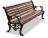 Скамейка парковая TORUDA 042 1,5 м