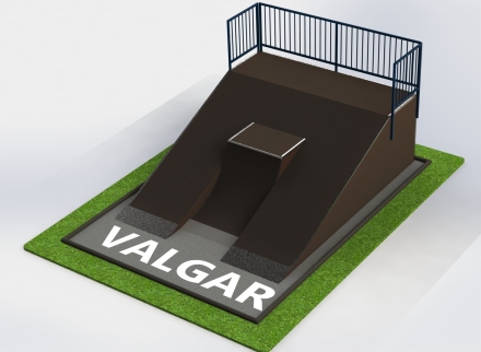 Разгонка наклонная с кикером (Kiker flatbank 1.5), фото 2