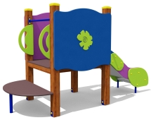 Горка 08101.21 H=650 для детской площадки Горка 08101.21 H=650 для детской площадки