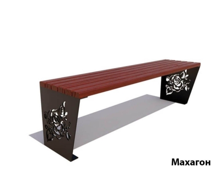 Банкетка Роза, Лиственница 1,8 м, фото 3