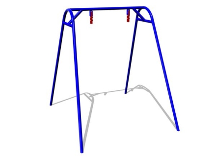 Детские качели Малыш К013 с сидением К046 для игровых площадок, фото 2