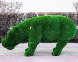 Топиари Бегемот Чипо - газон Deluxe, фото 3