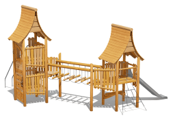 Игровой комплекс Эко VST 0029 для детской площадки, фото 2 Игровой комплекс Эко VST 0029 для детской площадки, фото 2