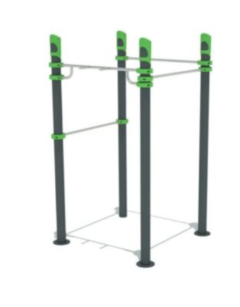 Гимнастический комплекс ГК-017 Турники для уличных спортивных площадок, фото 1