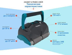 Робот пылесос Aquabot Ultramax Junior, фото 7