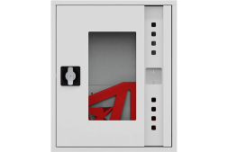 Пожарный шкаф НПО ПУЛЬС ШП-К-Пульс-310 НОБ/ВОБ (У) ручка-замок, пр/лев, для одного рукава, нав/встр, открытый, белый,540x650x230 мм 5501010100147