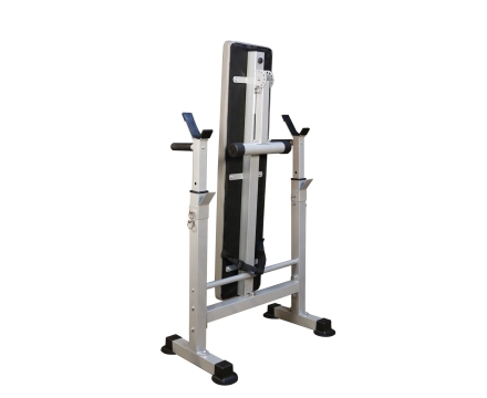 Скамья со стойками под штангу DFC складная DKF01, фото 3