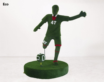 Топиари Футболист, h=250 см - газон Deluxe Simple, фото 5