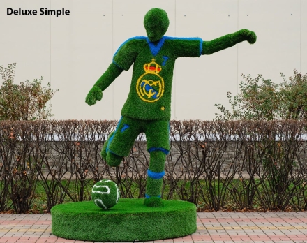 Топиари Футболист, h=250 см - газон Deluxe Simple, фото 1