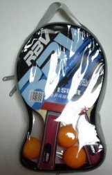 Набор для н/т RBV 0003H (4 ракетки + 3 шара + сетка) Набор для н/т RBV 0003H (4 ракетки + 3 шара + сетка)