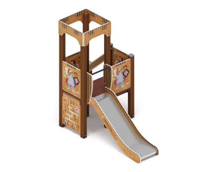 Детская игровая площадка Королевство (Картонное) ДИК 1.15.01-12 H=900, фото 4
