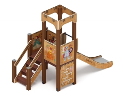 Детская игровая площадка Королевство (Картонное) ДИК 1.15.01-12 H=900, фото 2