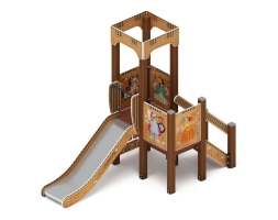 Детская игровая площадка Королевство (Картонное) ДИК 1.15.01-12 H=900, фото 1