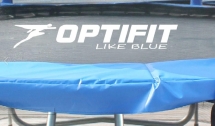 Батут OPTIFIT Like Blue 8ft 2,44 м с синей крышей