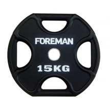 Диск X-Training уретановый FOREMAN FM/UPX-15KG-BK (15 кг)