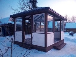 Прямоугольная беседка ГРИНРОУ, фото 1