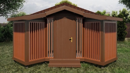 Угловая беседка ЭКВАДОР, фото 3