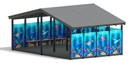 Теневой навес (Морской) - МФ 70.6.4-04, фото 2