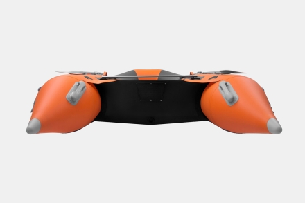 Gladiator B 370 AL LIGHT Оранжево-темносерый моторная лодка ПВХ Алюминиевый пайол, фото 6