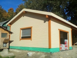 Навес для трех авто с хозблоком БАЛТИЯ Базовая комплектация, фото 4