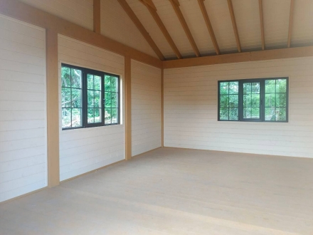 Навес для трех авто с хозблоком БАЛТИЯ Базовая комплектация, фото 10