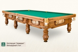 Бильярдный стол Адмирал для снукера 12ф, фото 1