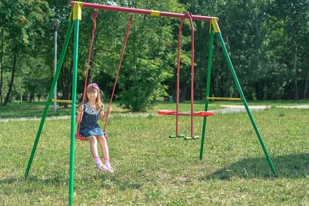 Комплекс с двумя качелями Hasttings				, фото 2