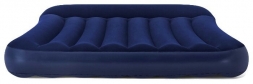 67681 Матрас надувной флок Tritech Airbed, 191x137x30см,с подголовником