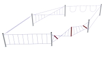 Канатная полоса препятствий v.2