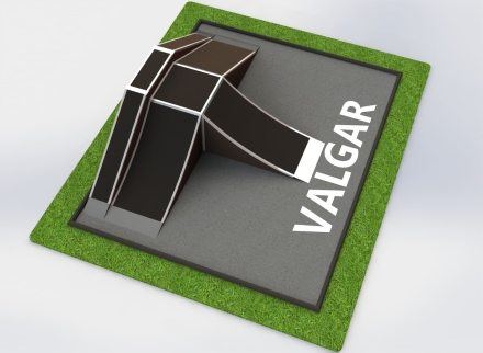 Фанбокс, разгонная горка, двойной клин, эстакада, фото 1