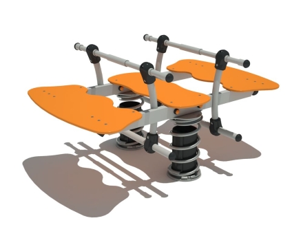 Качалка на пружине КНП-075 для детской площадки, фото 1