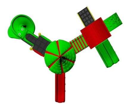 Детский игровой комплекс PS 1243, фото 3