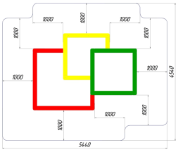 Песочница ПС-01.6 для детской площадки, фото 2