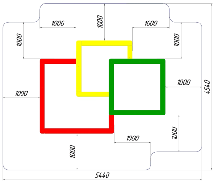 Песочница ПС-01.6 для детской площадки, фото 2