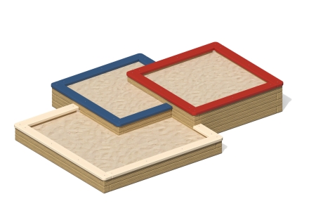 Песочница ПС-01.6 для детской площадки, фото 1