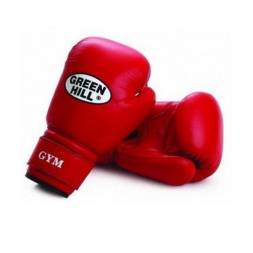Перчатки боксерские GYM красные BGG-2018 (12oz), фото 3
