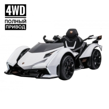 Электромобиль Lamborghini Vision Gran Turismo 4WD 12V HL528-LUX белый