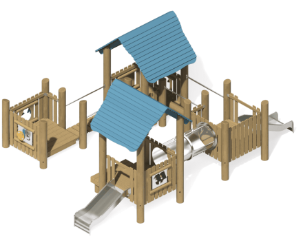 Игровой комплекс Эко ИК-226 для детской площадки, фото 2