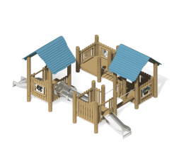 Игровой комплекс Эко ИК-226 для детской площадки, фото 3 Игровой комплекс Эко ИК-226 для детской площадки, фото 3