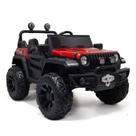 Электромобиль Jeep C555CC 4WD красный, фото 7