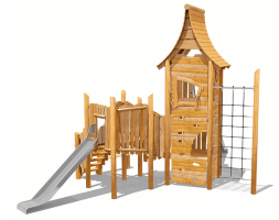 Игровой комплекс Эко VST 0028 для детской площадки, фото 1 Игровой комплекс Эко VST 0028 для детской площадки, фото 1